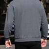 Solid Polyester Sweatshirt | Full Sleeve Casual Round Neck Winter Wear