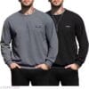 Men’s Solid Polyester Sweatshirt
