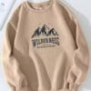 Mens Sweatershirt round neck solid printed